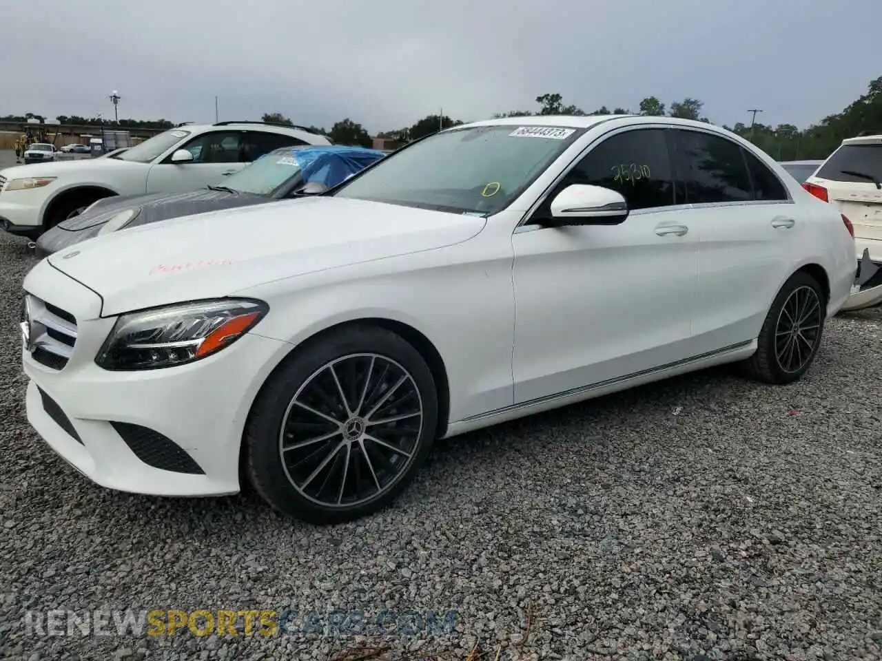 1 Фотография поврежденного автомобиля W1KWF8DB2MR652953 MERCEDES-BENZ C-CLASS 2021