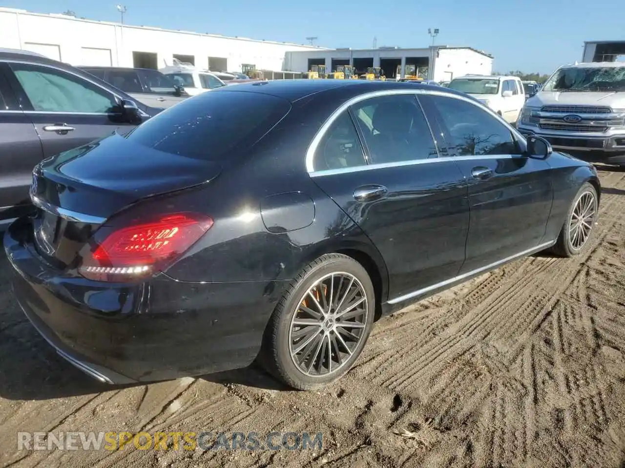 3 Photograph of a damaged car W1KWF8DB3MR645929 MERCEDES-BENZ C-CLASS 2021