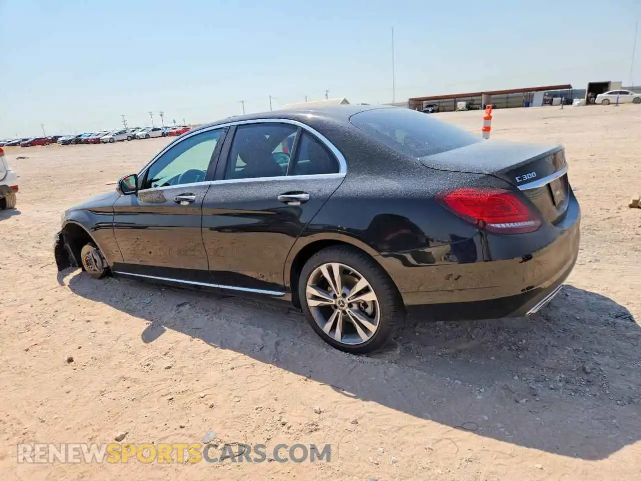 2 Photograph of a damaged car W1KWF8DB3MR647664 MERCEDES-BENZ C-CLASS 2021