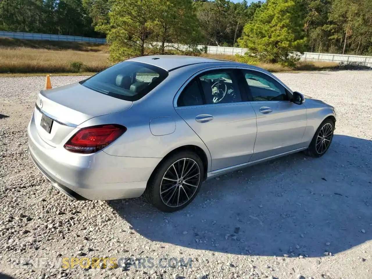 3 Photograph of a damaged car W1KWF8DB5MR625567 MERCEDES-BENZ C-CLASS 2021