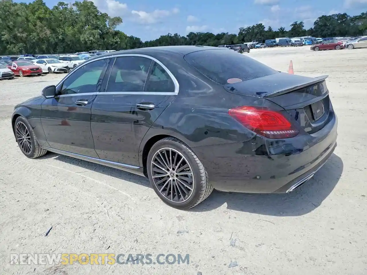 2 Photograph of a damaged car W1KWF8DB5MR627321 MERCEDES-BENZ C-CLASS 2021