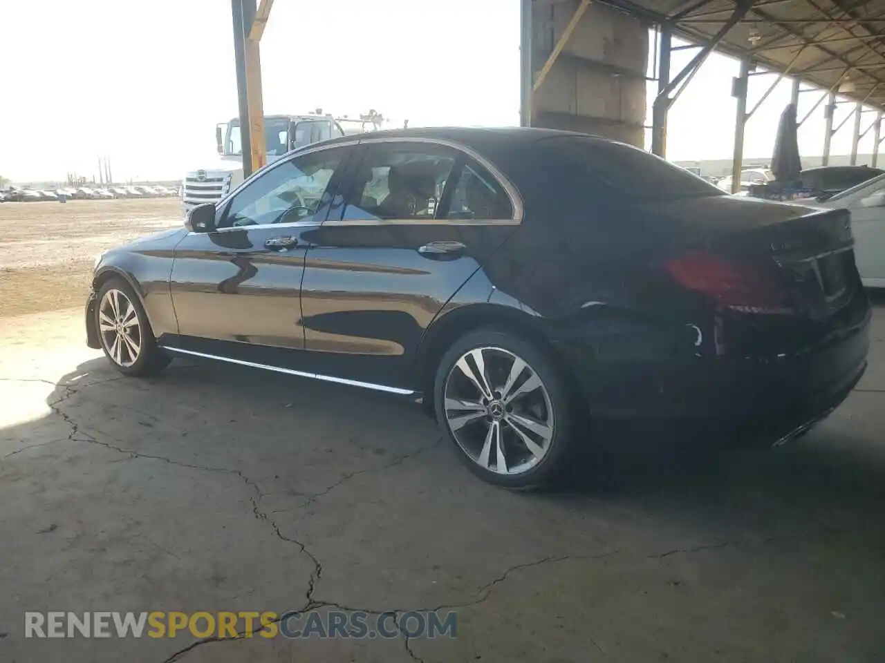 2 Photograph of a damaged car W1KWF8DB5MR641476 MERCEDES-BENZ C-CLASS 2021