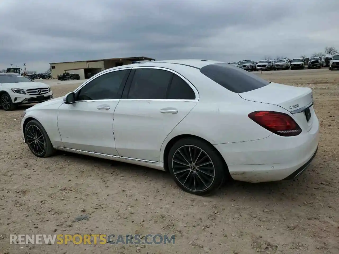 2 Photograph of a damaged car W1KWF8DB5MR645091 MERCEDES-BENZ C-CLASS 2021