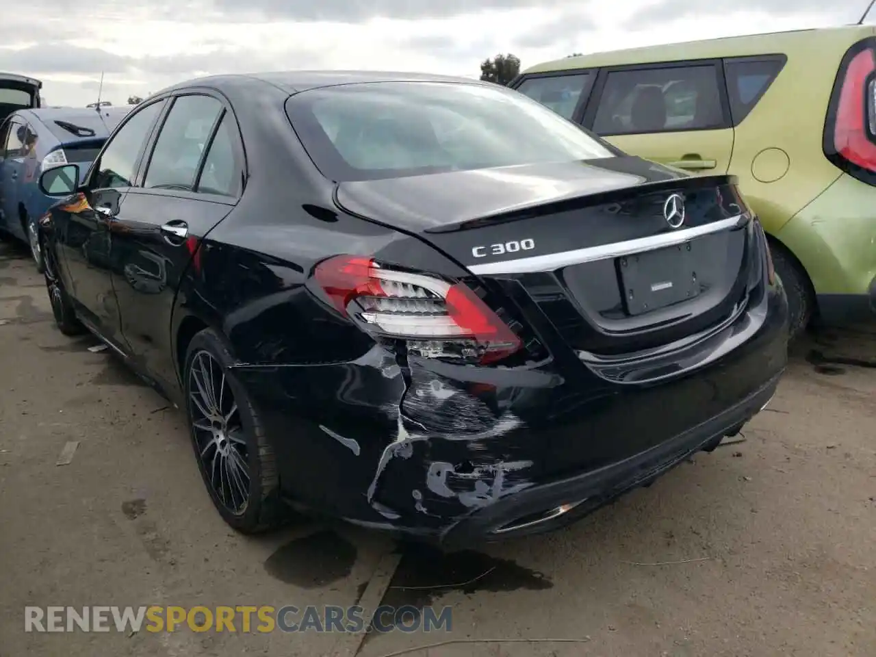 2 Photograph of a damaged car W1KWF8DB5MR645706 MERCEDES-BENZ C-CLASS 2021