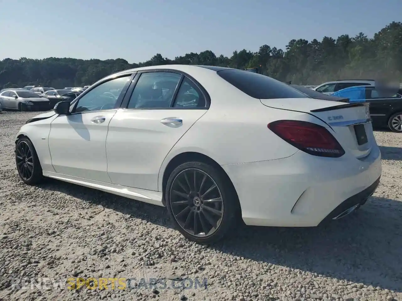 2 Photograph of a damaged car W1KWF8DB6MR613055 MERCEDES-BENZ C-CLASS 2021