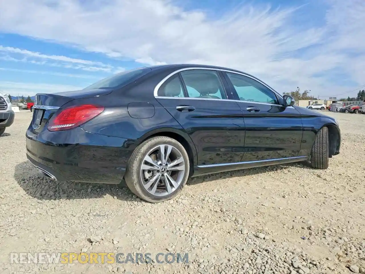 3 Photograph of a damaged car W1KWF8DB6MR647660 MERCEDES-BENZ C-CLASS 2021