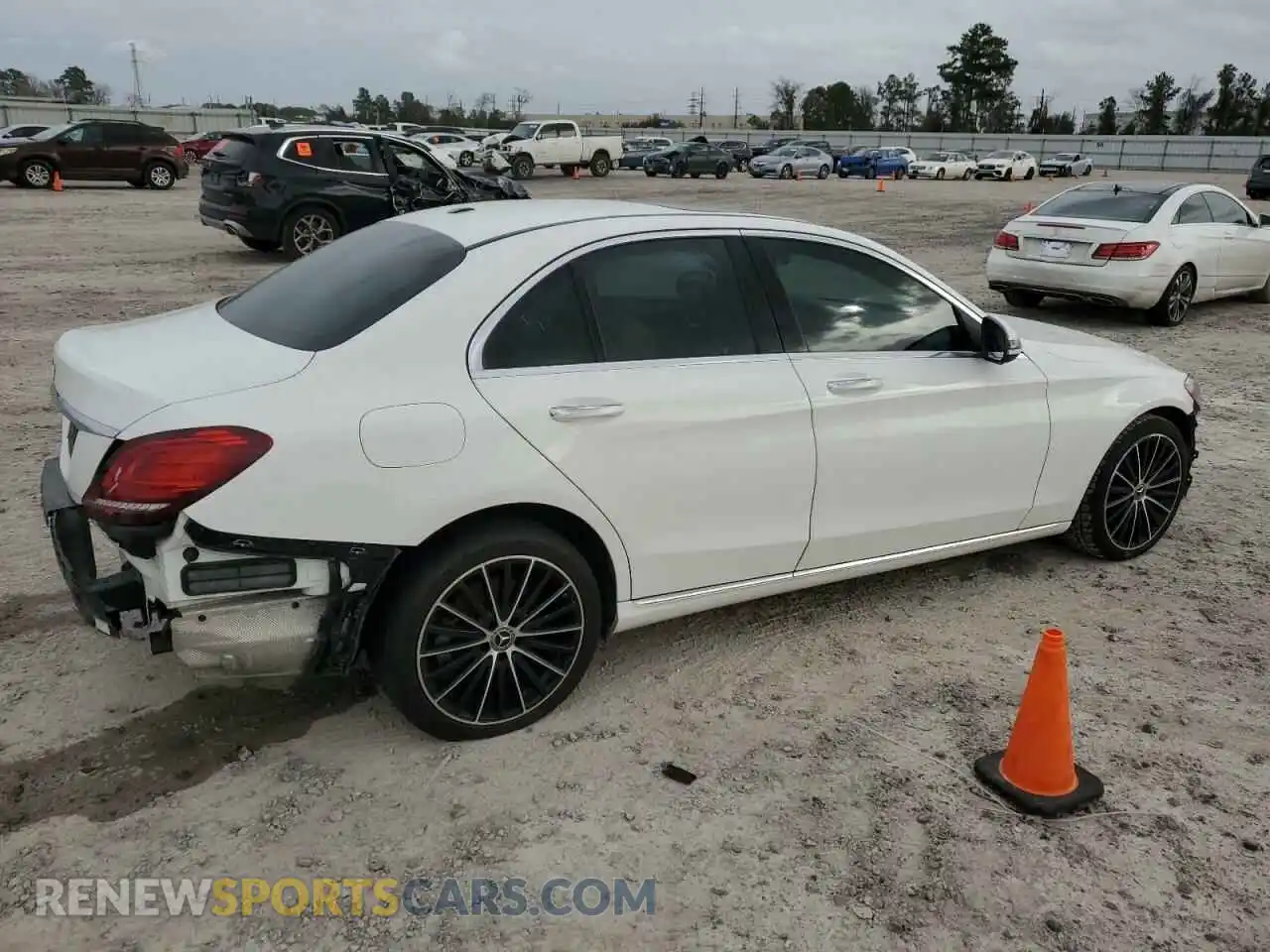 3 Photograph of a damaged car W1KWF8DB7MR616420 MERCEDES-BENZ C-CLASS 2021