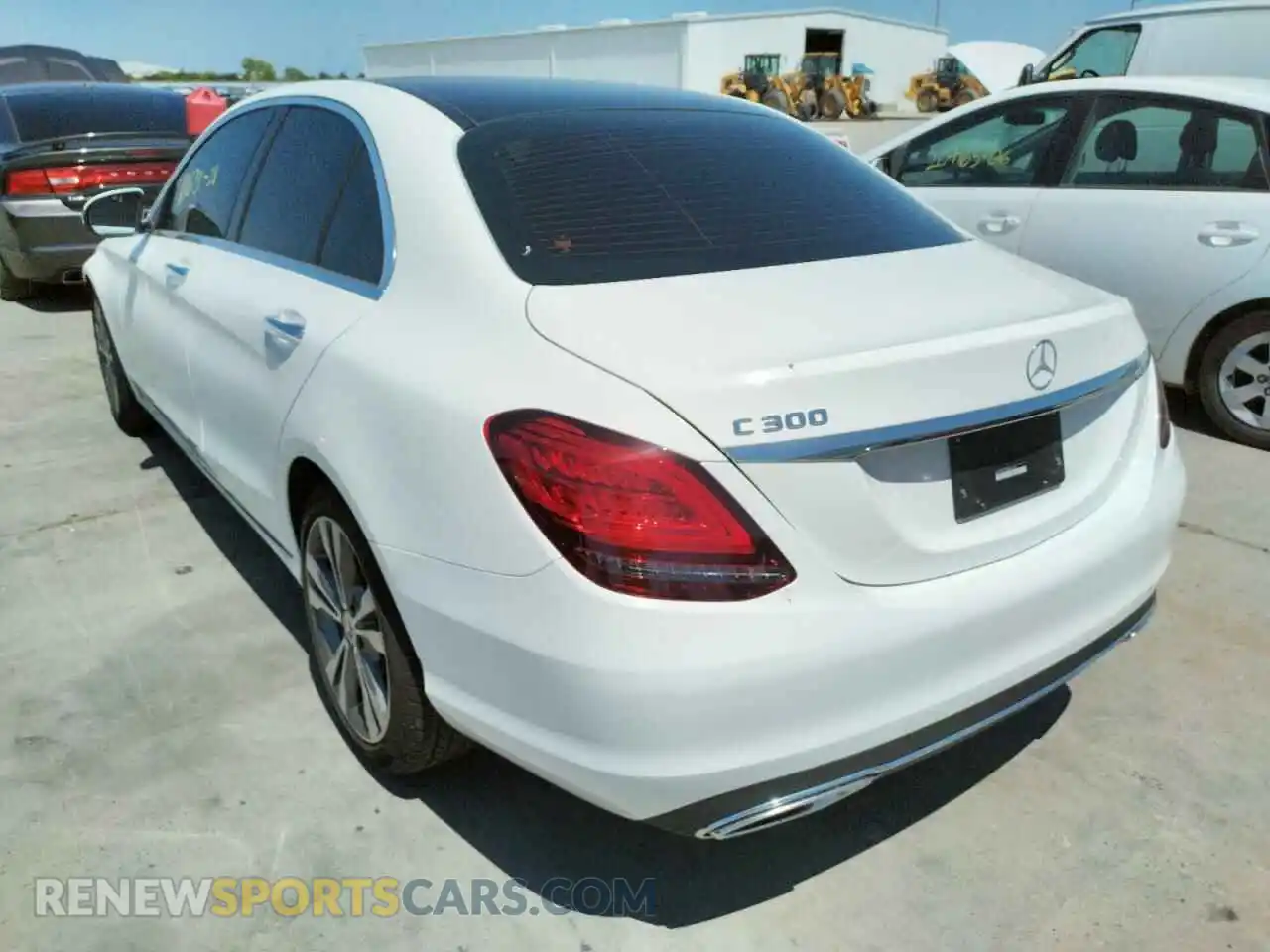 3 Photograph of a damaged car W1KWF8DB7MR643696 MERCEDES-BENZ C-CLASS 2021