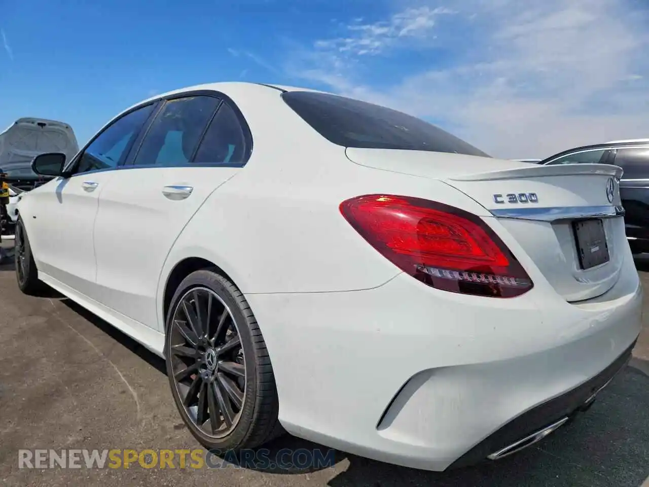 2 Фотография поврежденного автомобиля W1KWF8DB8MR649930 MERCEDES-BENZ C-CLASS 2021