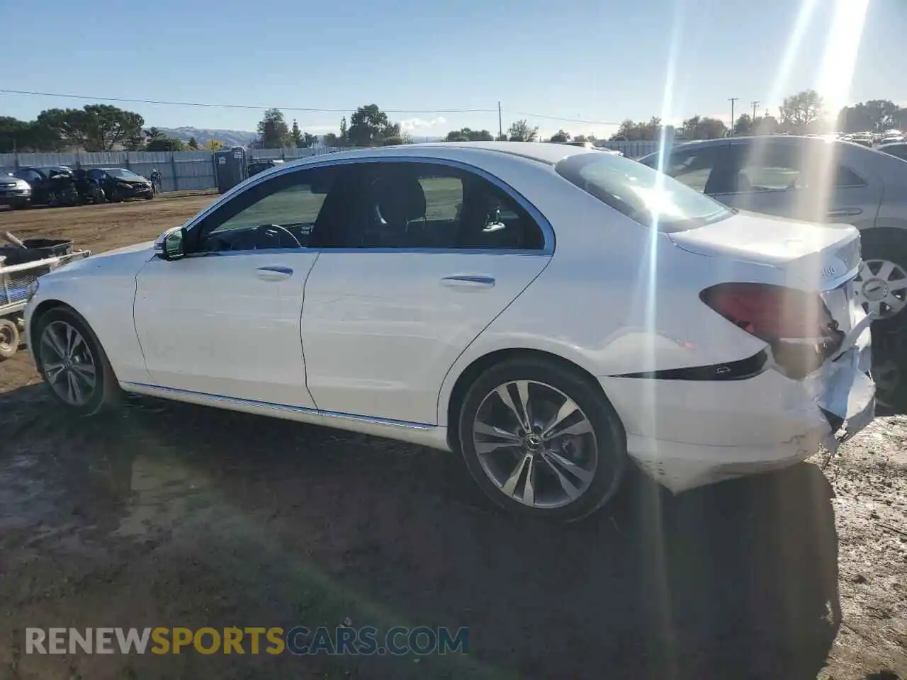 2 Photograph of a damaged car W1KWF8DB9MR646986 MERCEDES-BENZ C-CLASS 2021