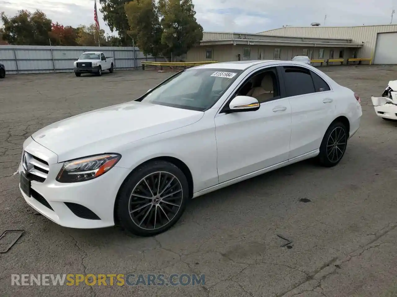 1 Photograph of a damaged car W1KWF8DBXMR632580 MERCEDES-BENZ C-CLASS 2021