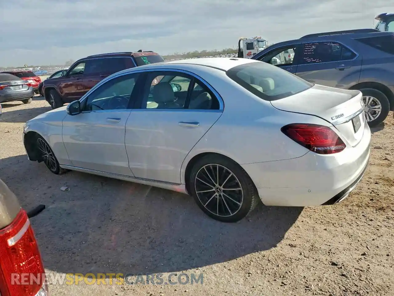 2 Photograph of a damaged car W1KWF8DBXMR641389 MERCEDES-BENZ C-CLASS 2021