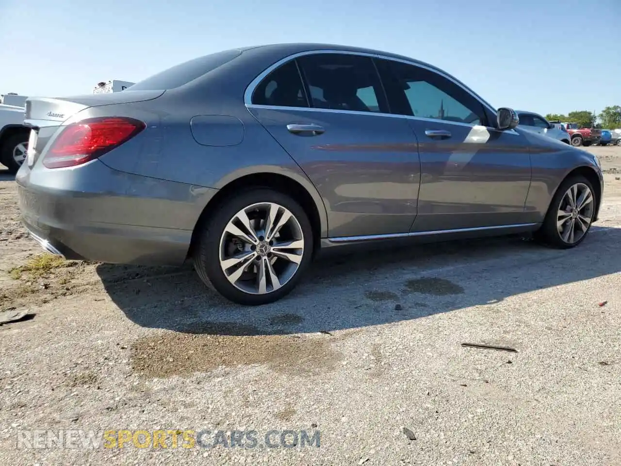 3 Photograph of a damaged car W1KWF8EB0MR633011 MERCEDES-BENZ C-CLASS 2021