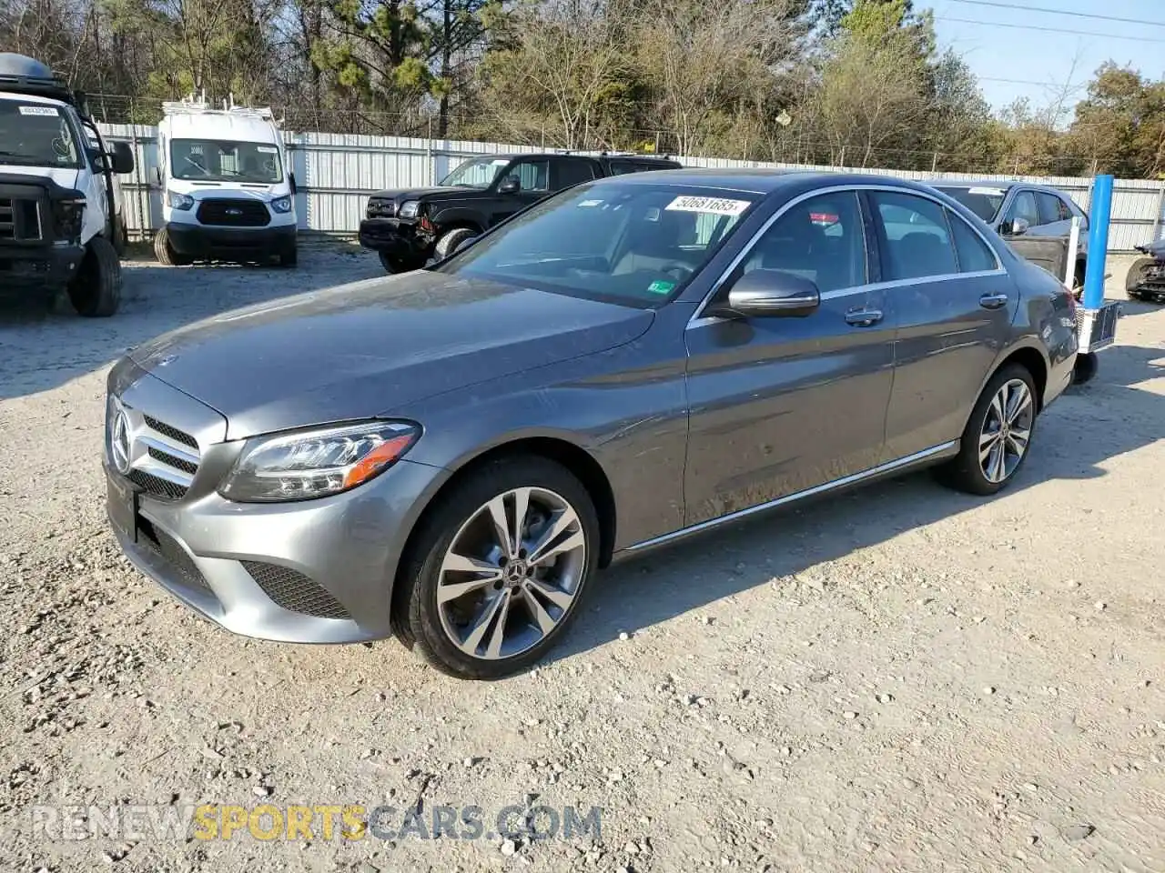 1 Фотография поврежденного автомобиля W1KWF8EB1MR620719 MERCEDES-BENZ C-CLASS 2021