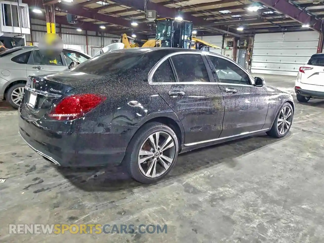 3 Photograph of a damaged car W1KWF8EB1MR636368 MERCEDES-BENZ C-CLASS 2021