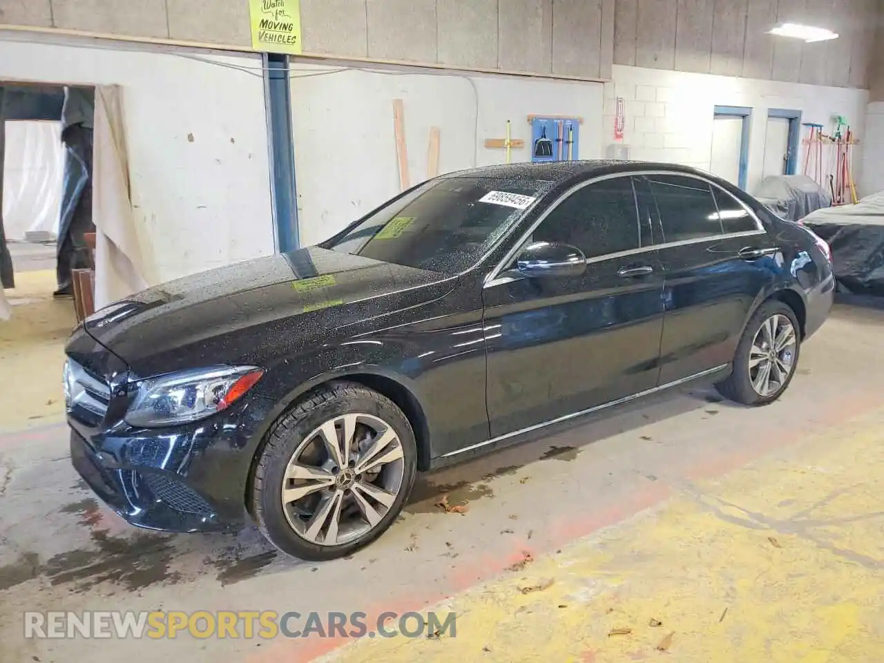 1 Фотография поврежденного автомобиля W1KWF8EB2MR609051 MERCEDES-BENZ C-CLASS 2021
