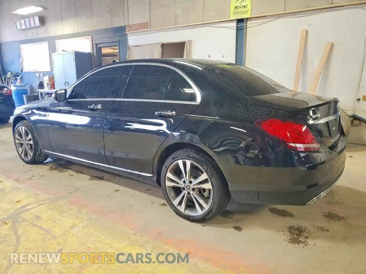 2 Фотография поврежденного автомобиля W1KWF8EB2MR609051 MERCEDES-BENZ C-CLASS 2021