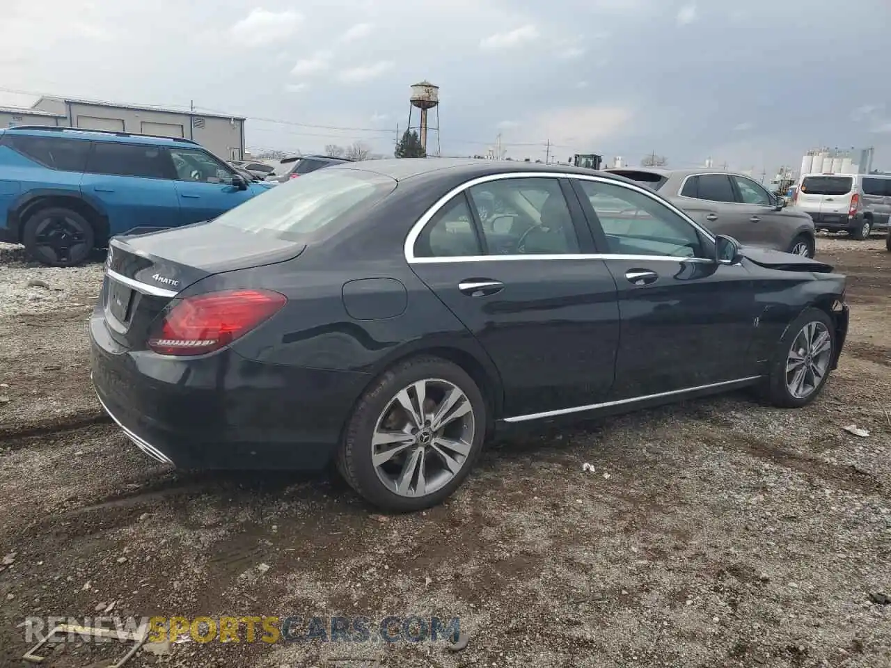 3 Photograph of a damaged car W1KWF8EB3MR626439 MERCEDES-BENZ C-CLASS 2021