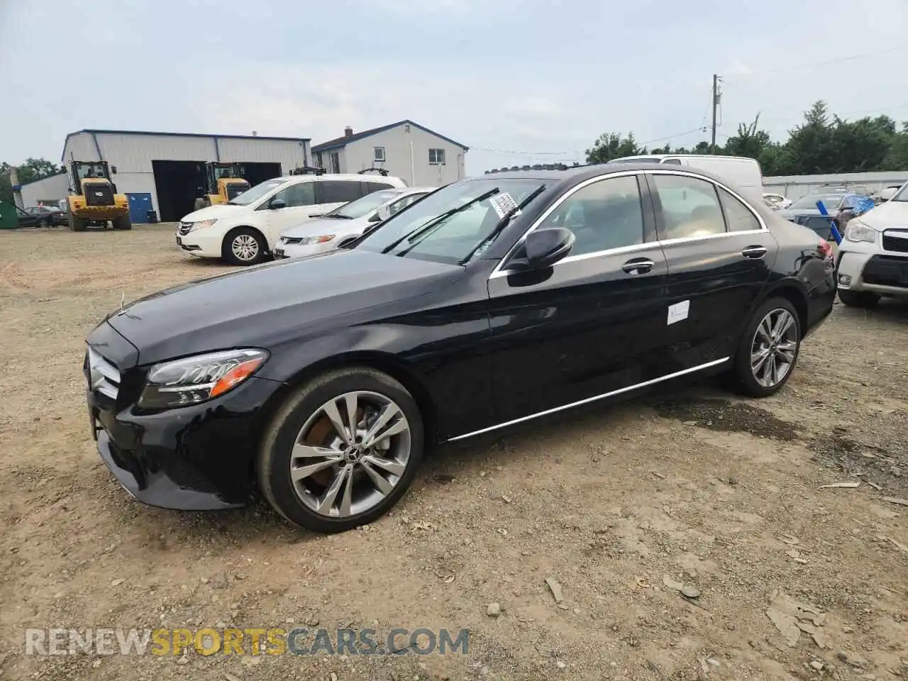 1 Photograph of a damaged car W1KWF8EB4MR649499 MERCEDES-BENZ C-CLASS 2021