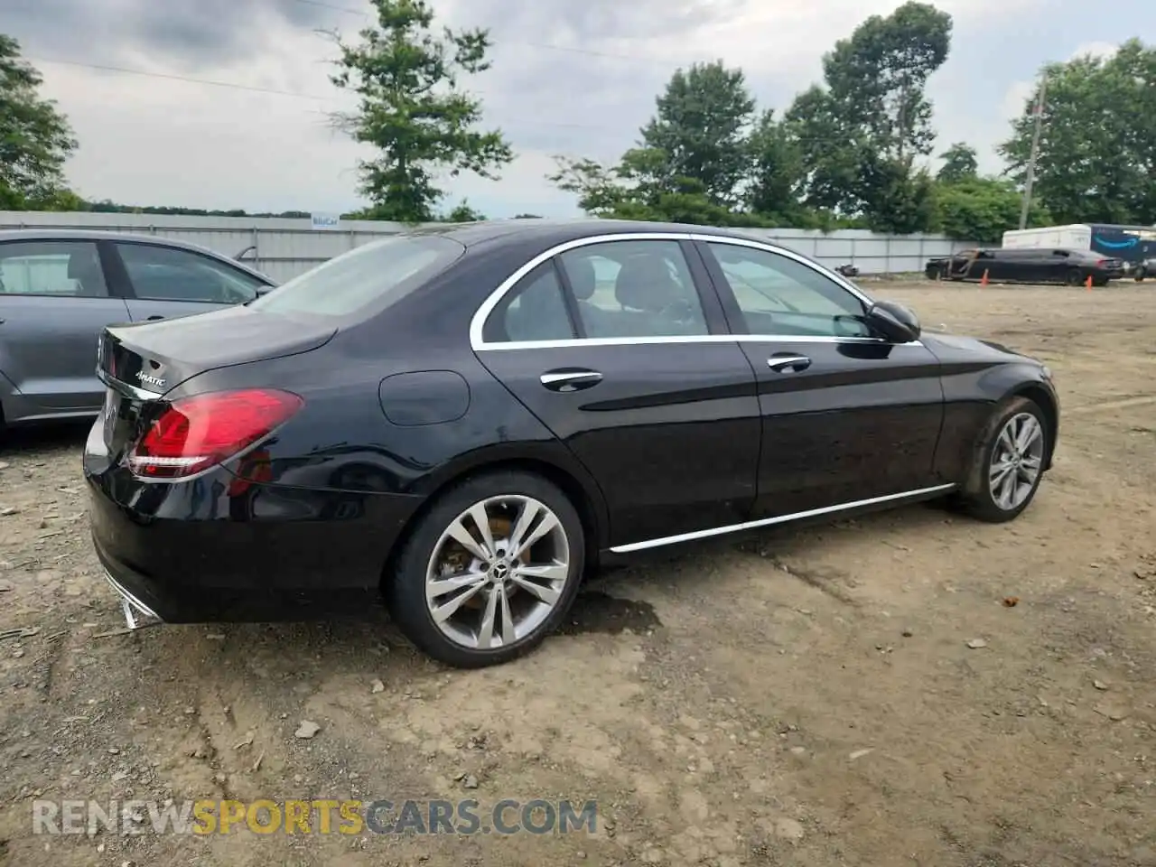 3 Photograph of a damaged car W1KWF8EB4MR649499 MERCEDES-BENZ C-CLASS 2021