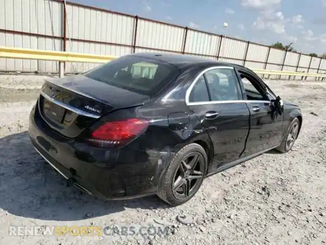 3 Photograph of a damaged car W1KWF8EB5MR615653 MERCEDES-BENZ C-CLASS 2021