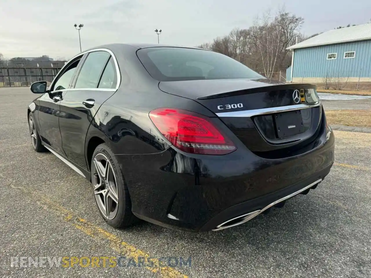 3 Photograph of a damaged car W1KWF8EB5MR642271 MERCEDES-BENZ C-CLASS 2021