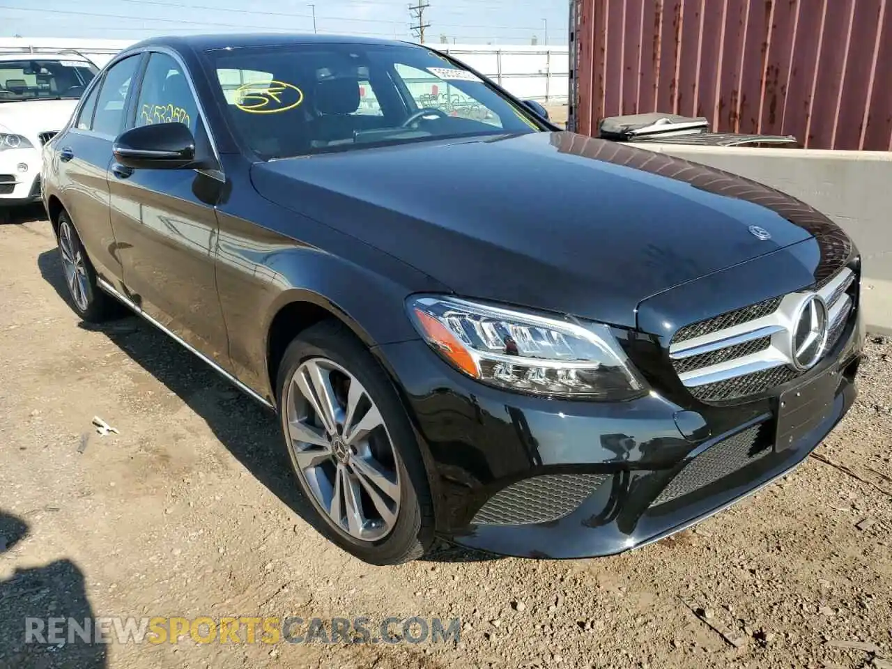 1 Photograph of a damaged car W1KWF8EB8MR646508 MERCEDES-BENZ C-CLASS 2021