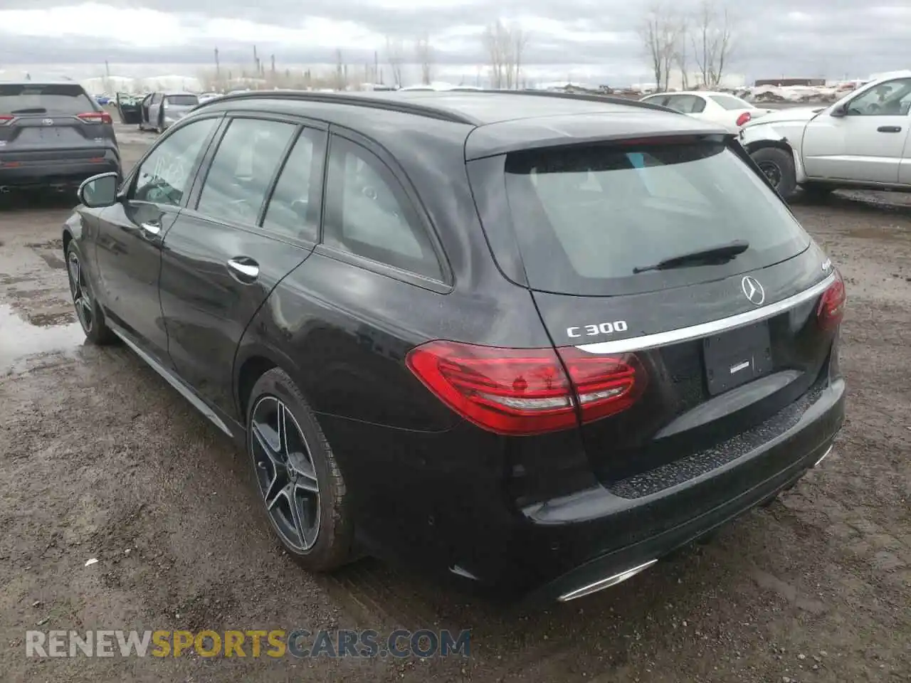 3 Photograph of a damaged car W1KWH8EB1MG075062 MERCEDES-BENZ C-CLASS 2021