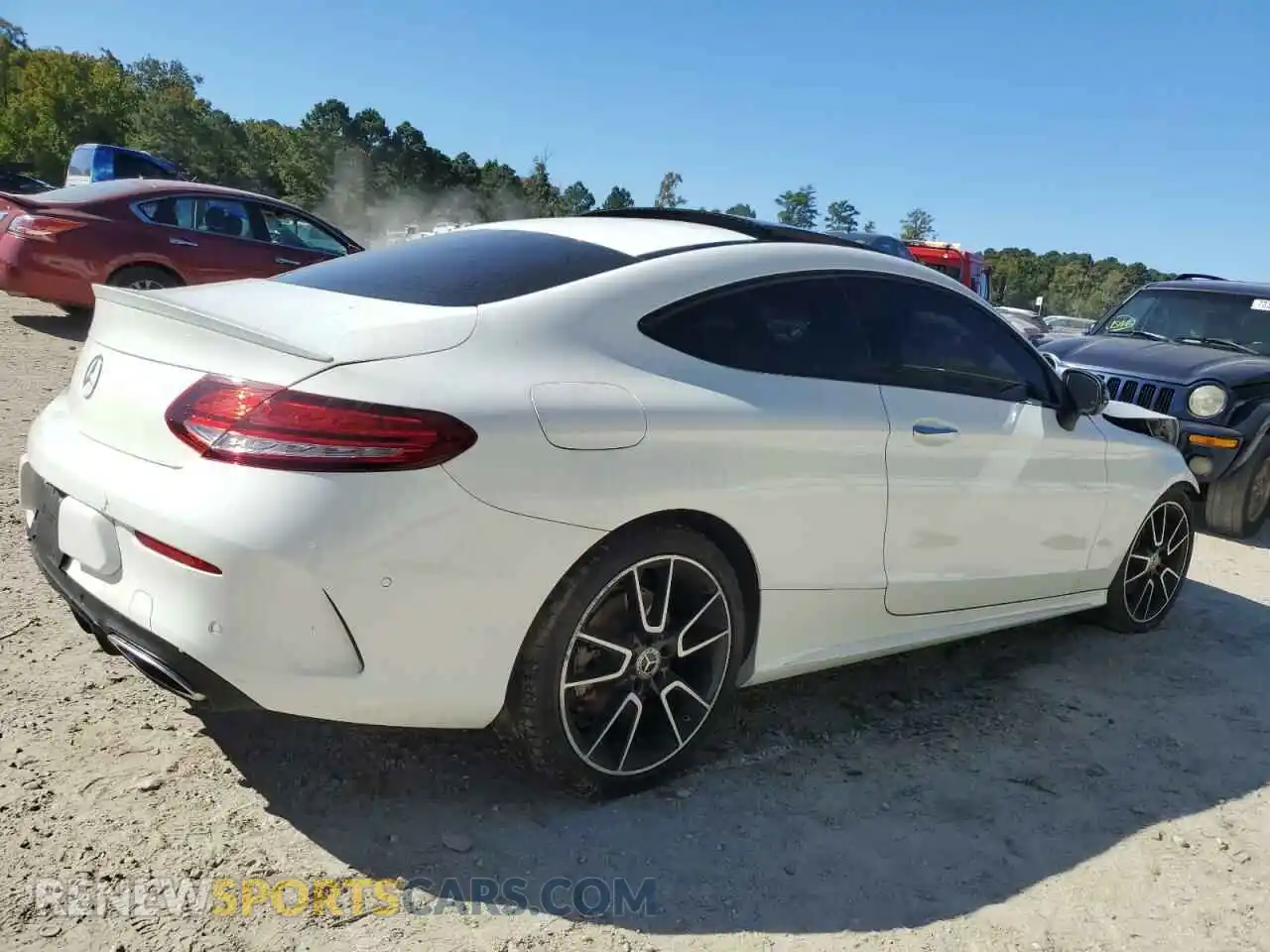 3 Photograph of a damaged car W1KWJ8DB6MG089304 MERCEDES-BENZ C-CLASS 2021