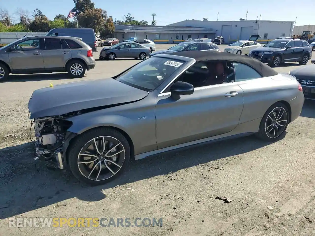 1 Photograph of a damaged car W1KWK6EB3MG097635 MERCEDES-BENZ C-CLASS 2021