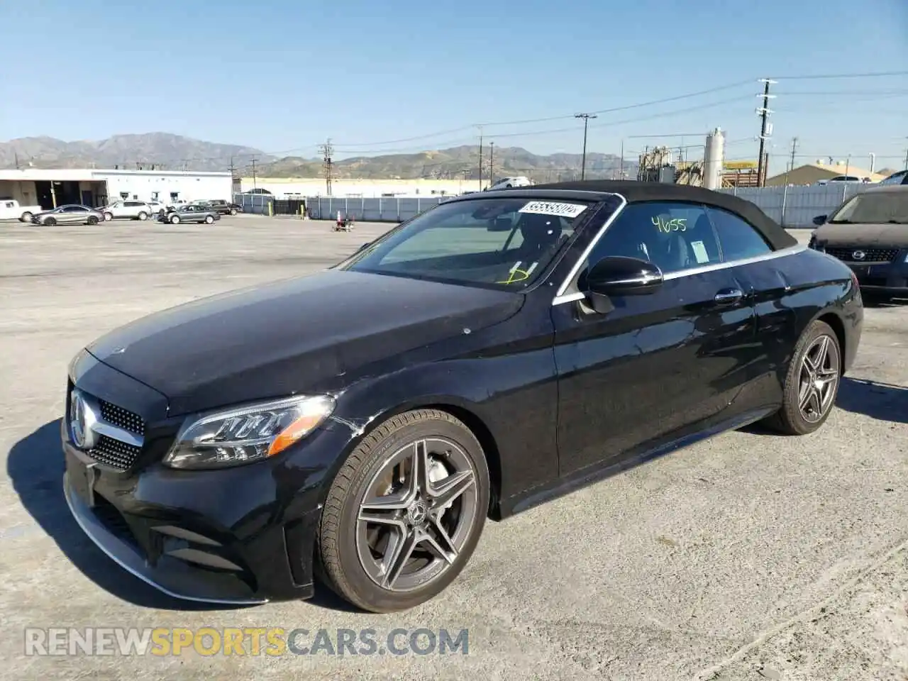 2 Photograph of a damaged car W1KWK8DB6MG096735 MERCEDES-BENZ C-CLASS 2021