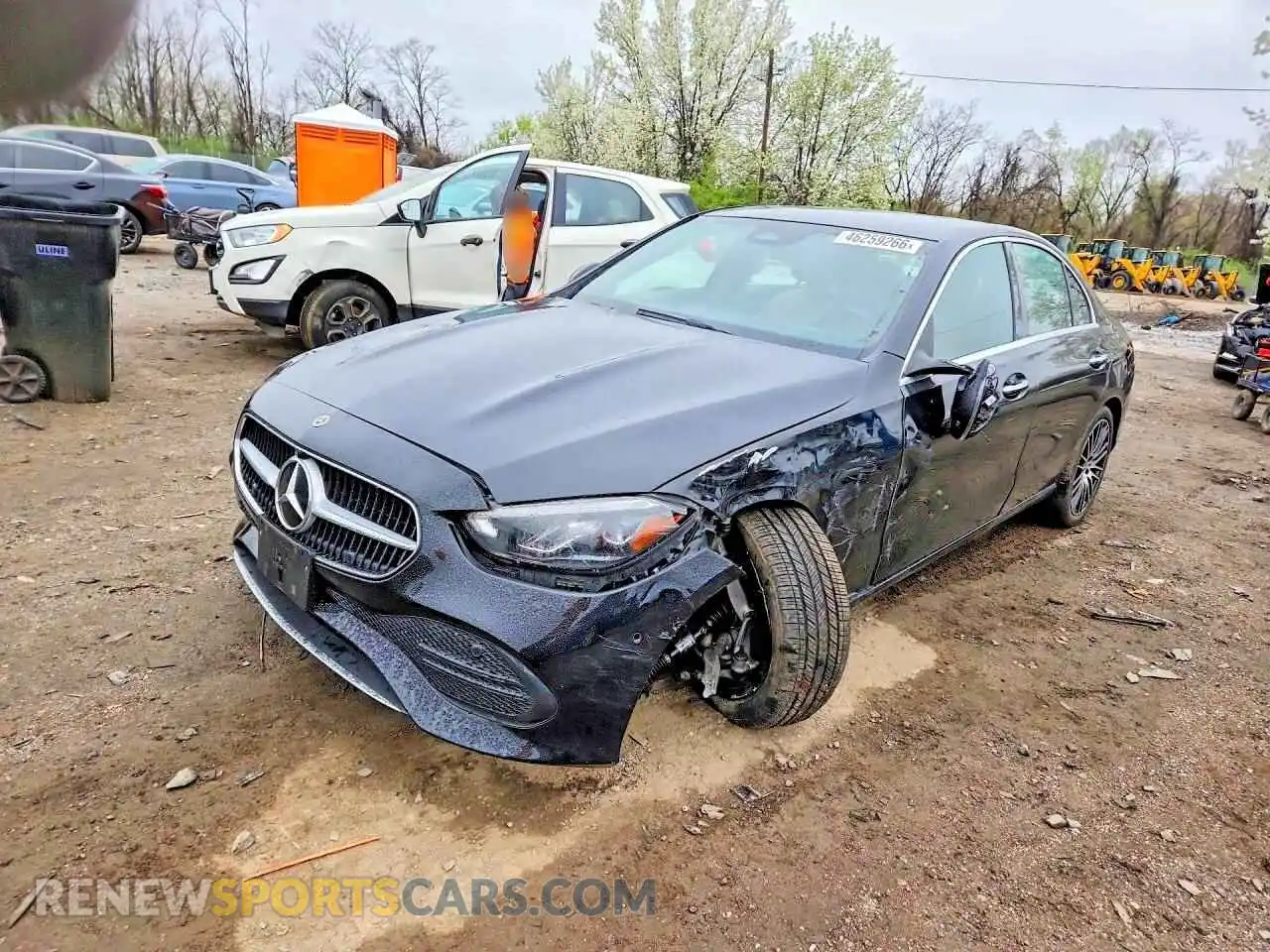 1 fotografías del automóvil dañado W1KAF4HB2NR061584 MERCEDES-BENZ C-CLASS 2022