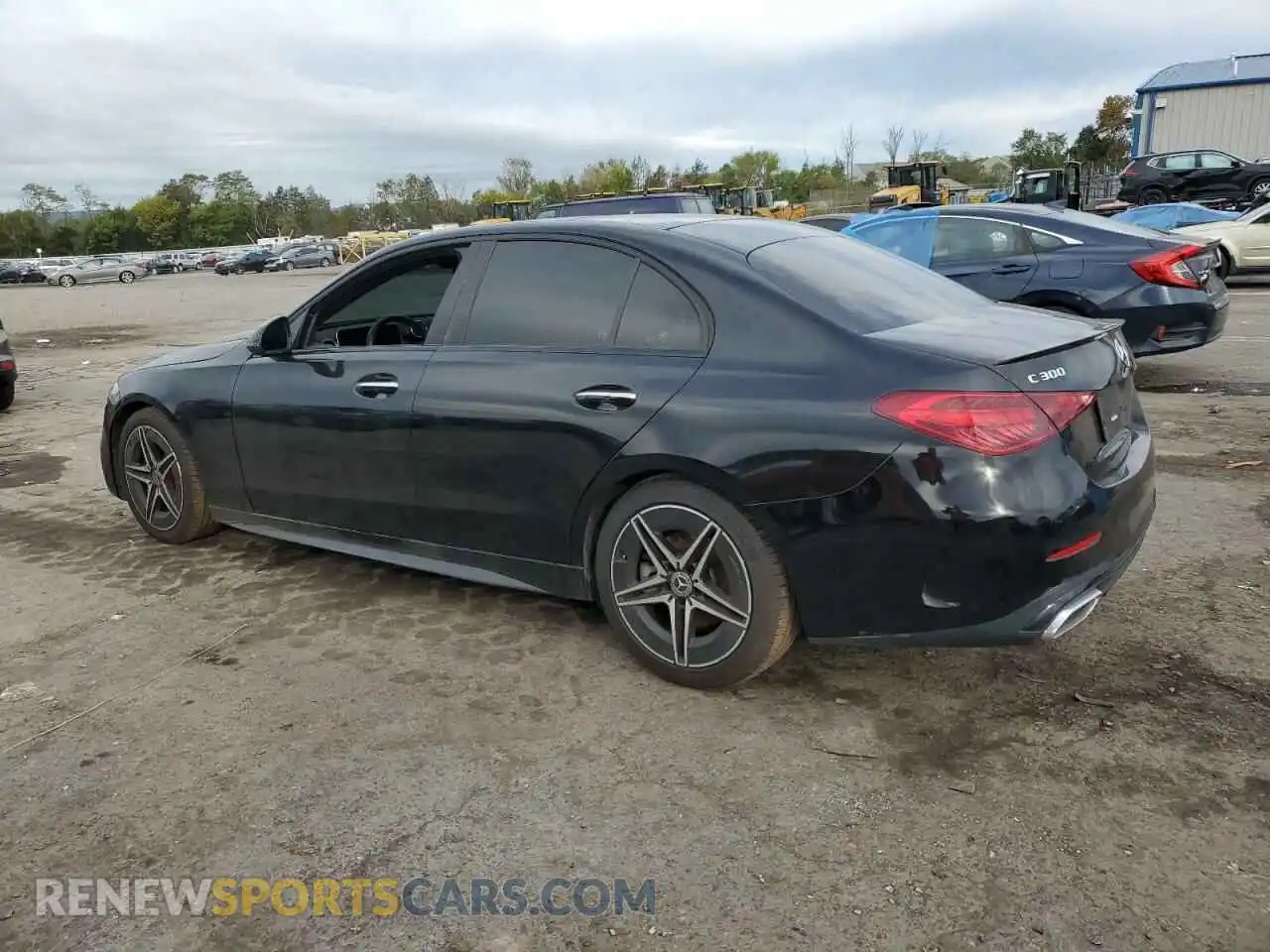 2 Photograph of a damaged car W1KAF4HB0PR075907 MERCEDES-BENZ C-CLASS 2023