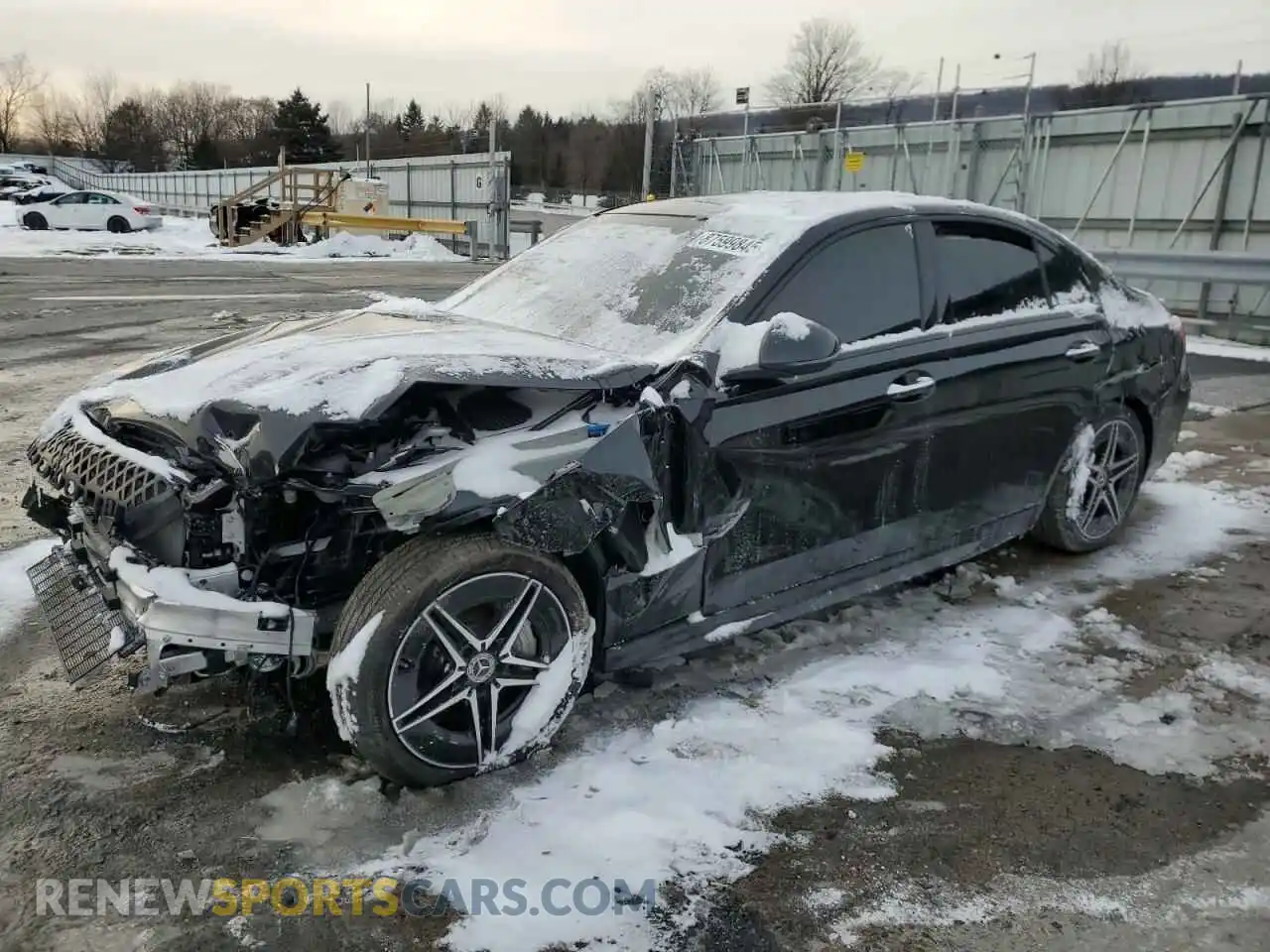 1 Фотография поврежденного автомобиля W1KAF4HB0PR152159 MERCEDES-BENZ C-CLASS 2023