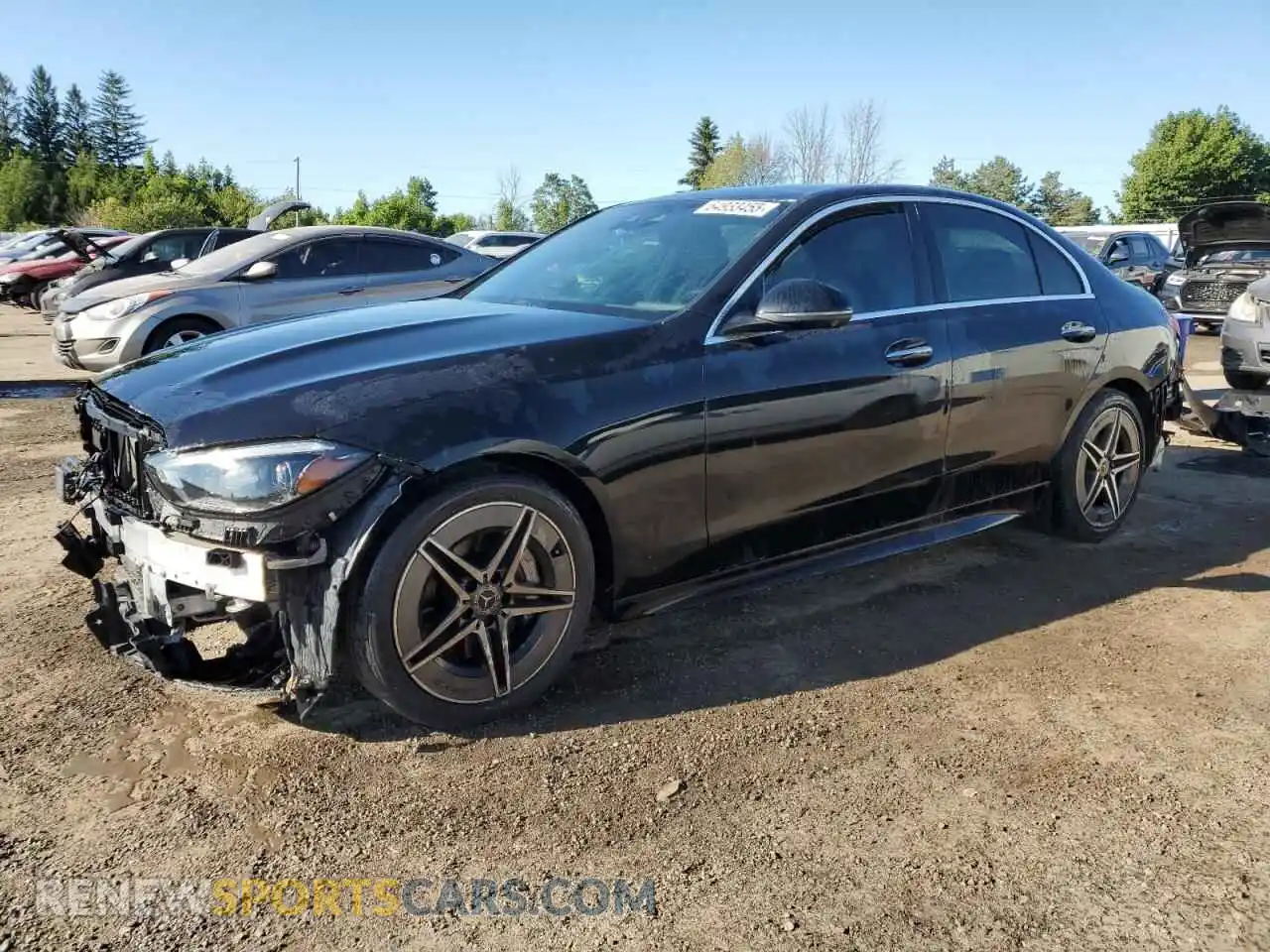1 Photograph of a damaged car W1KAF4HB1PR092912 MERCEDES-BENZ C-CLASS 2023