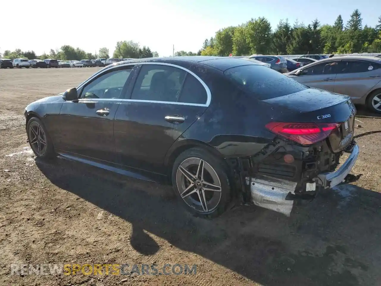 2 Photograph of a damaged car W1KAF4HB1PR092912 MERCEDES-BENZ C-CLASS 2023