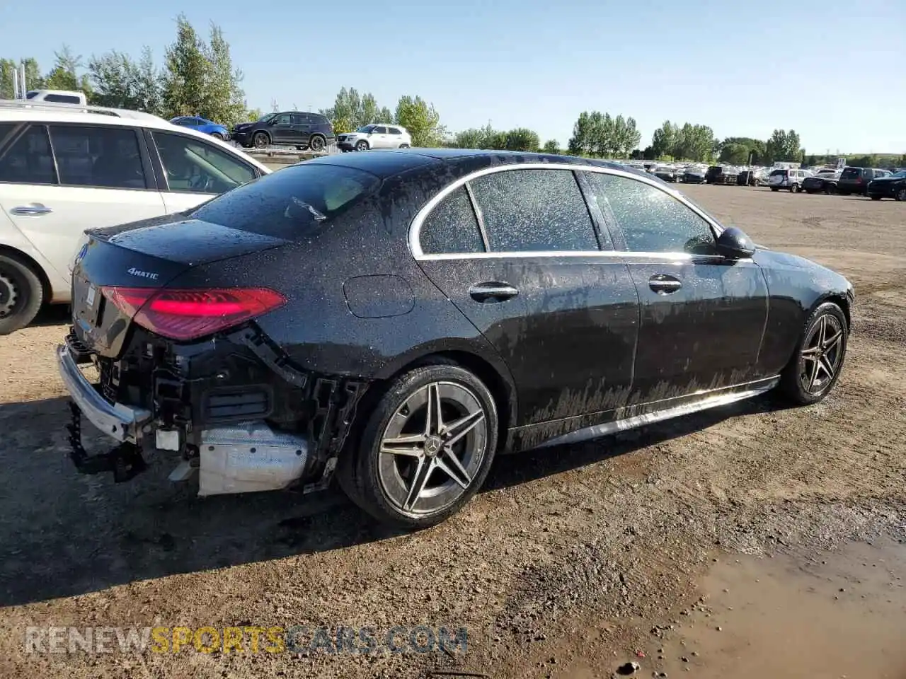 3 Photograph of a damaged car W1KAF4HB1PR092912 MERCEDES-BENZ C-CLASS 2023