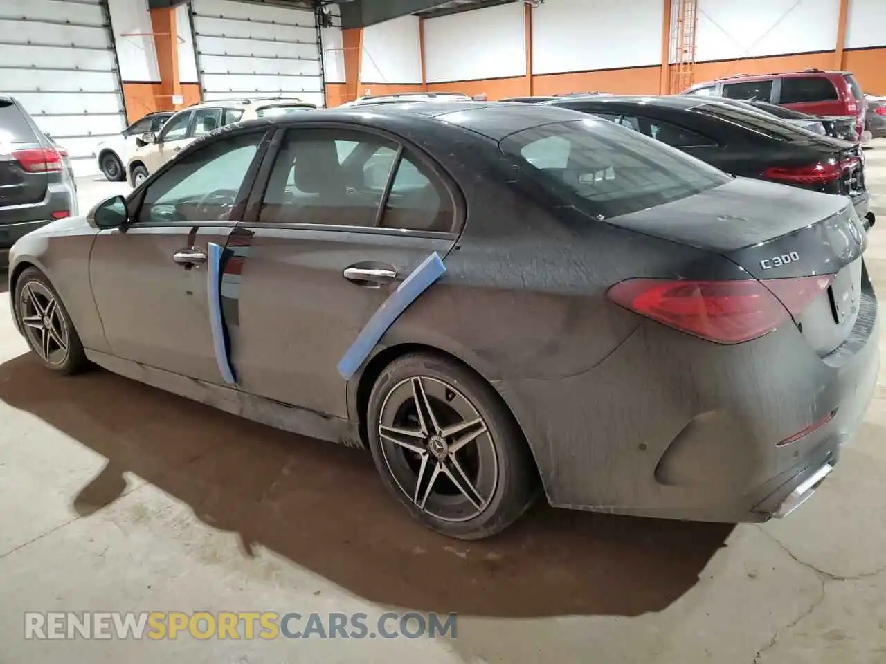 2 Photograph of a damaged car W1KAF4HB2PR135234 MERCEDES-BENZ C-CLASS 2023