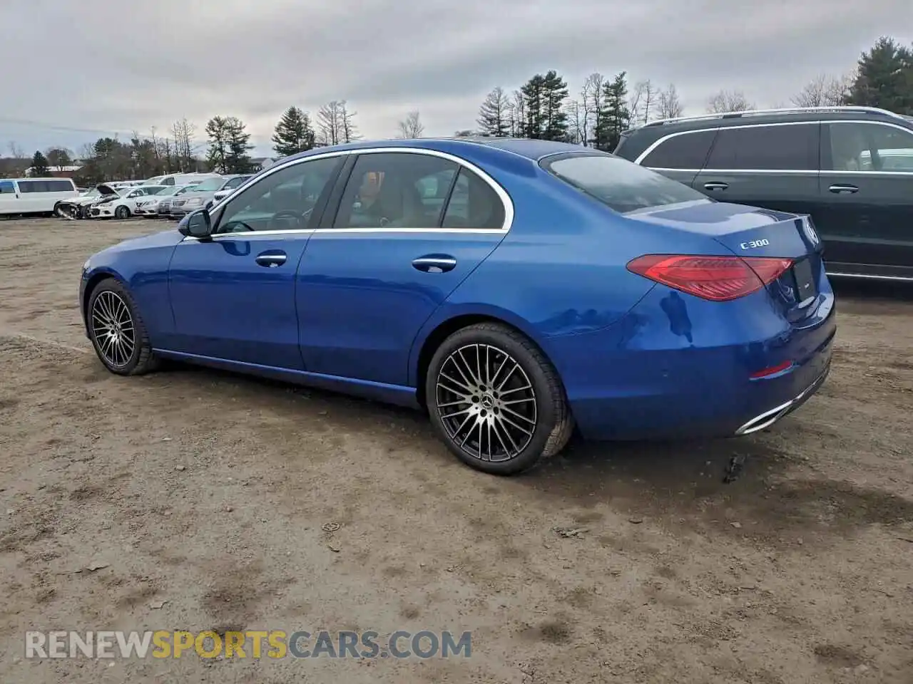2 Photograph of a damaged car W1KAF4HB2PR137467 MERCEDES-BENZ C-CLASS 2023