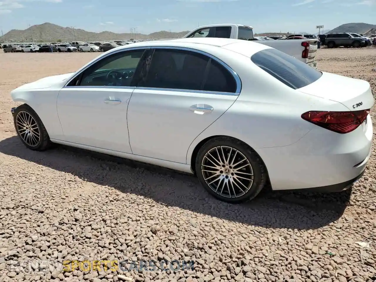 2 Photograph of a damaged car W1KAF4HB3PR083466 MERCEDES-BENZ C-CLASS 2023