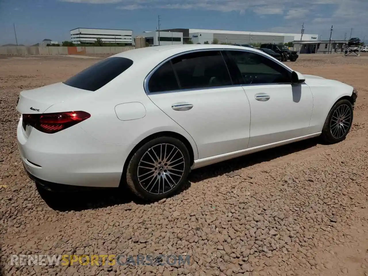 3 Photograph of a damaged car W1KAF4HB3PR083466 MERCEDES-BENZ C-CLASS 2023
