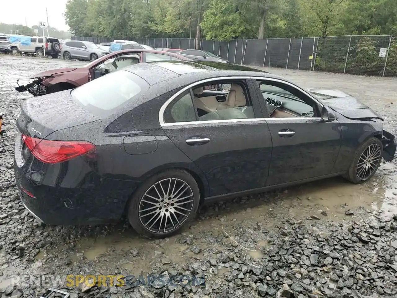3 Photograph of a damaged car W1KAF4HB3PR098985 MERCEDES-BENZ C-CLASS 2023