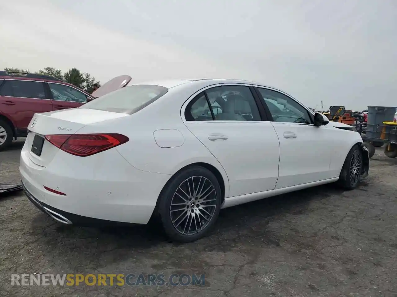 3 Photograph of a damaged car W1KAF4HB3PR136604 MERCEDES-BENZ C-CLASS 2023