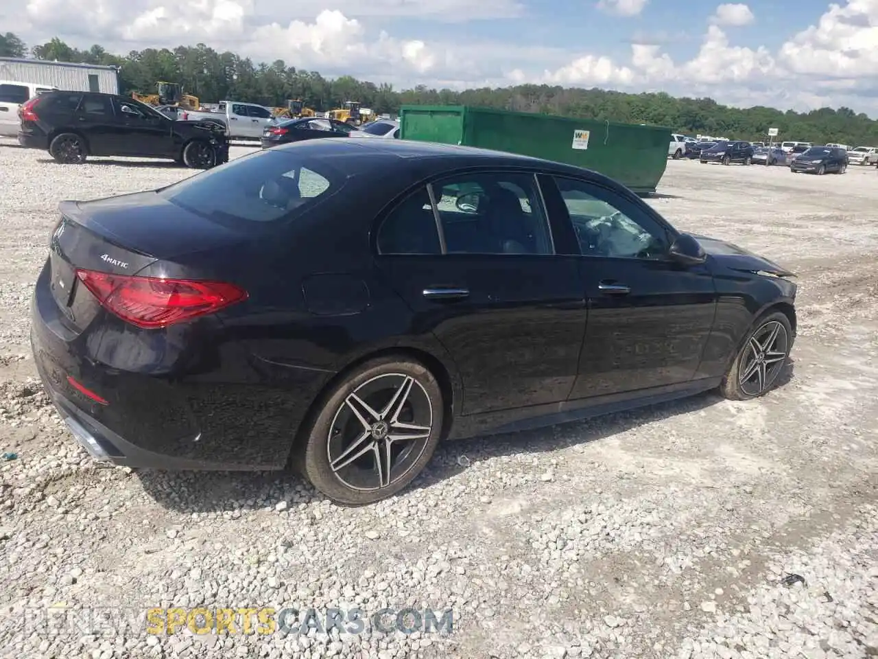 3 Photograph of a damaged car W1KAF4HB3PR138515 MERCEDES-BENZ C-CLASS 2023