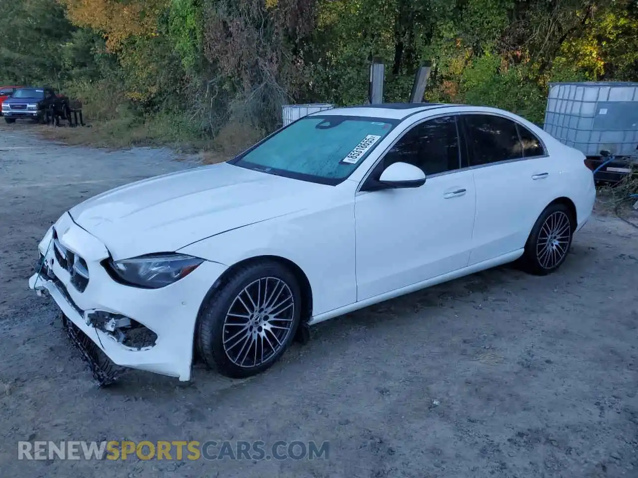 1 fotografías del automóvil dañado W1KAF4HB3PR138899 MERCEDES-BENZ C-CLASS 2023