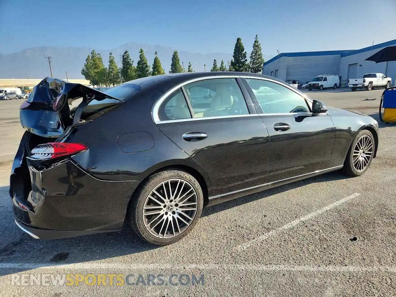 3 Photograph of a damaged car W1KAF4HB4PR093035 MERCEDES-BENZ C-CLASS 2023