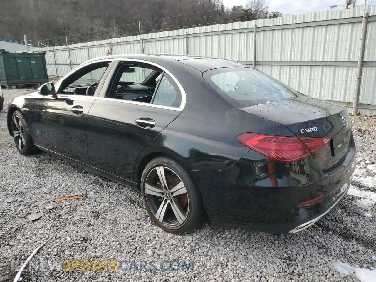 2 Photograph of a damaged car W1KAF4HB5PR090449 MERCEDES-BENZ C-CLASS 2023