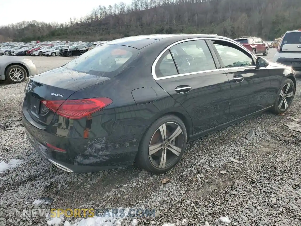 3 Photograph of a damaged car W1KAF4HB5PR090449 MERCEDES-BENZ C-CLASS 2023
