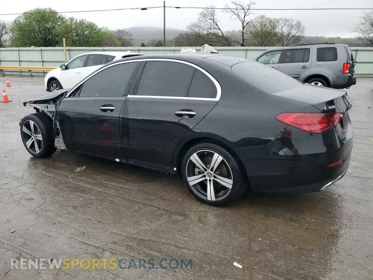 2 Photograph of a damaged car W1KAF4HB5PR090452 MERCEDES-BENZ C-CLASS 2023
