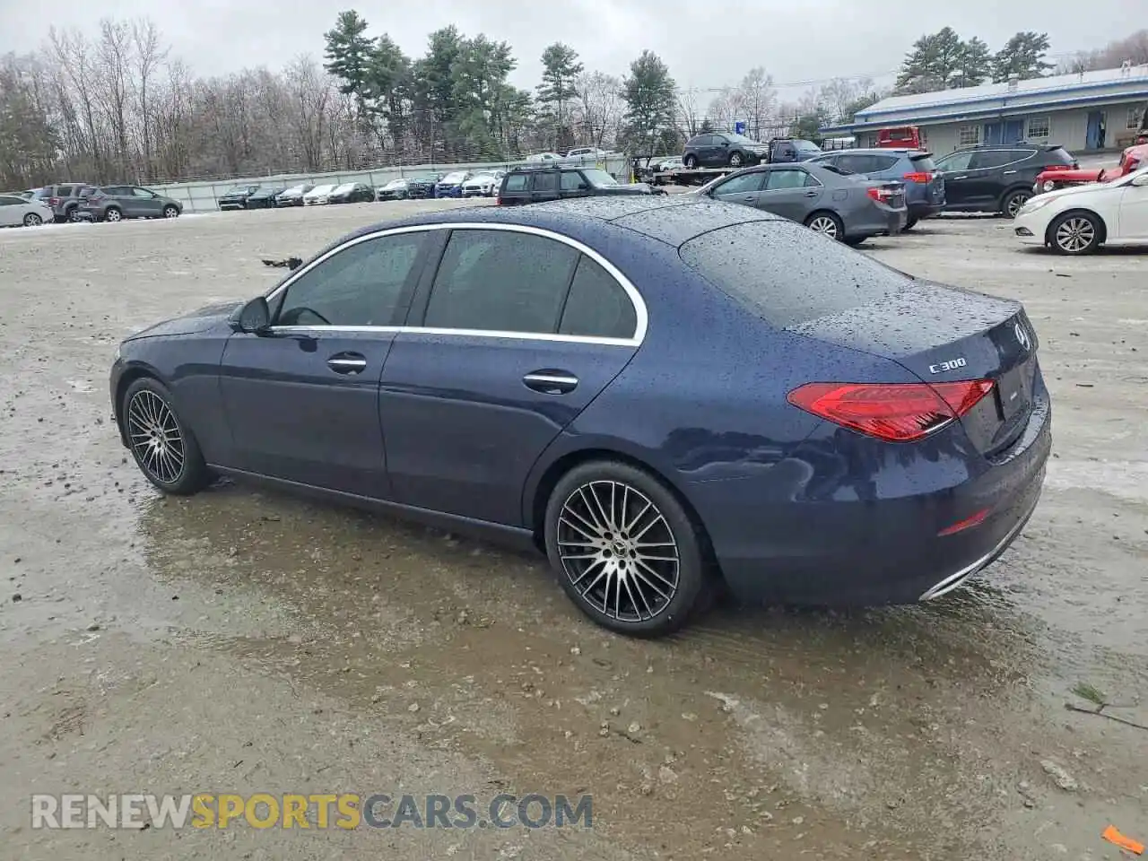 2 Photograph of a damaged car W1KAF4HB5PR092024 MERCEDES-BENZ C-CLASS 2023
